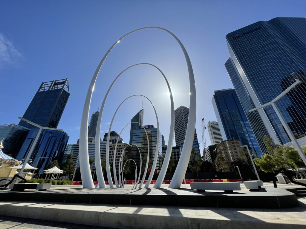 Spanda Sculpture at Elizabeth Quay