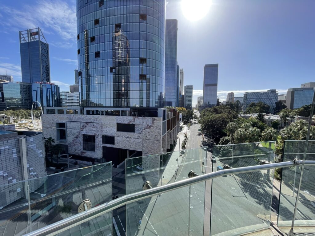 Perth City Skyline from Elizabeth Quay