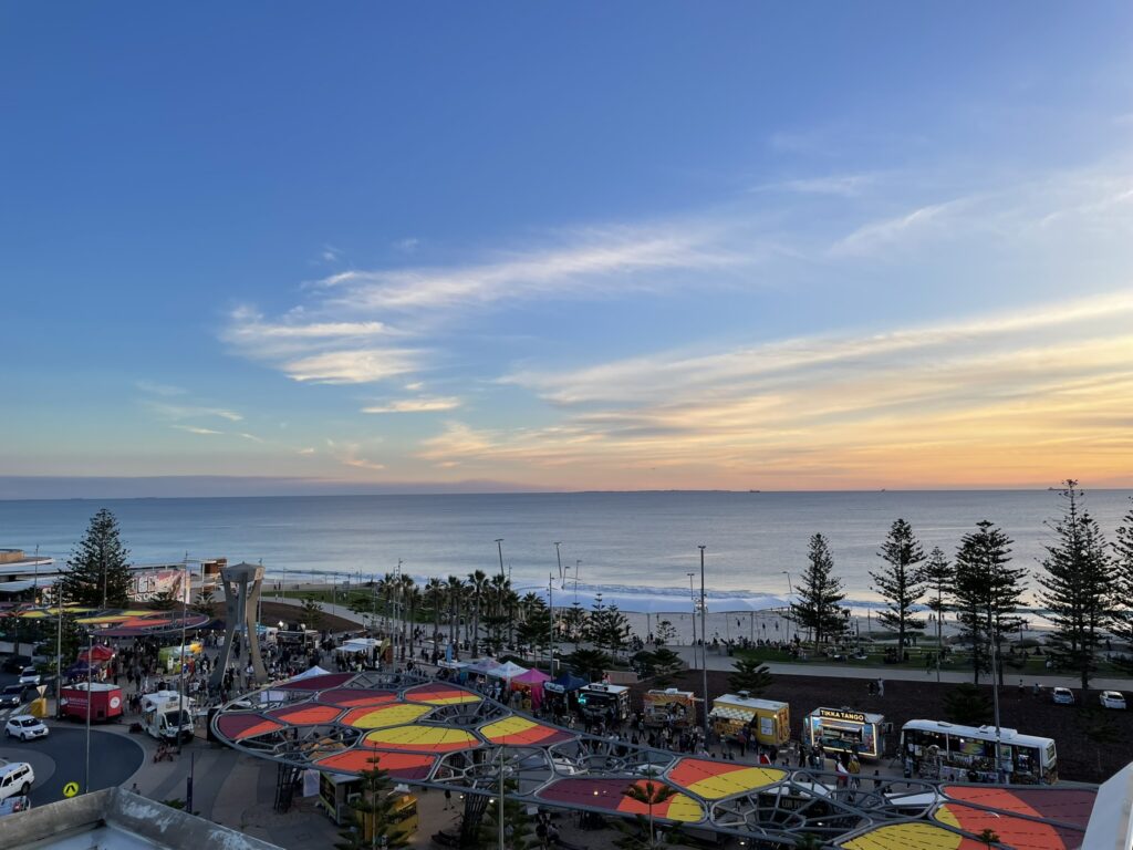 Sunset Over Scarborough Beach