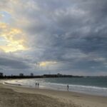 Sunset Clouds Over Mooloolaba Beach, Sunshine Coast