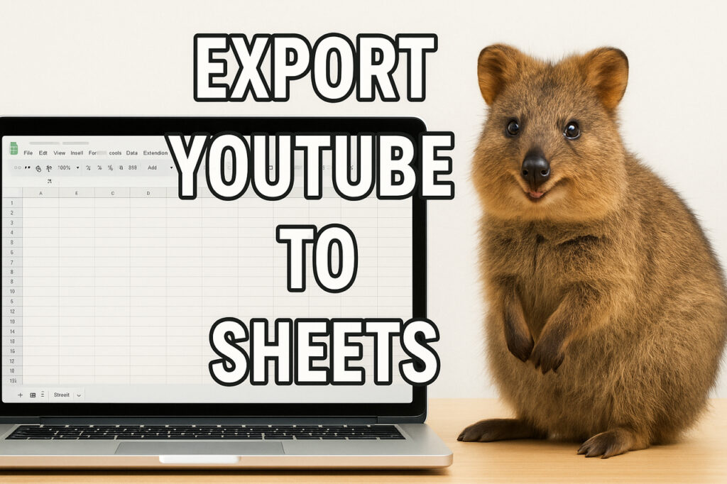 YouTube to Google Sheets: Export Video Titles, Descriptions and Captions (Avoid Shorts & API Limits)